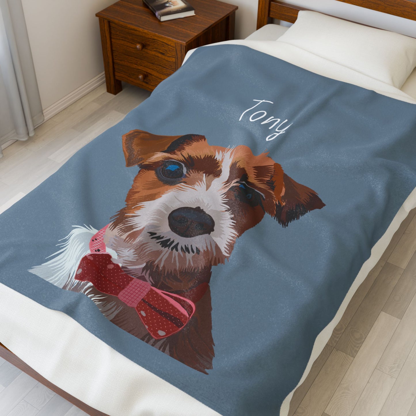 Dog Portrait Blanket
