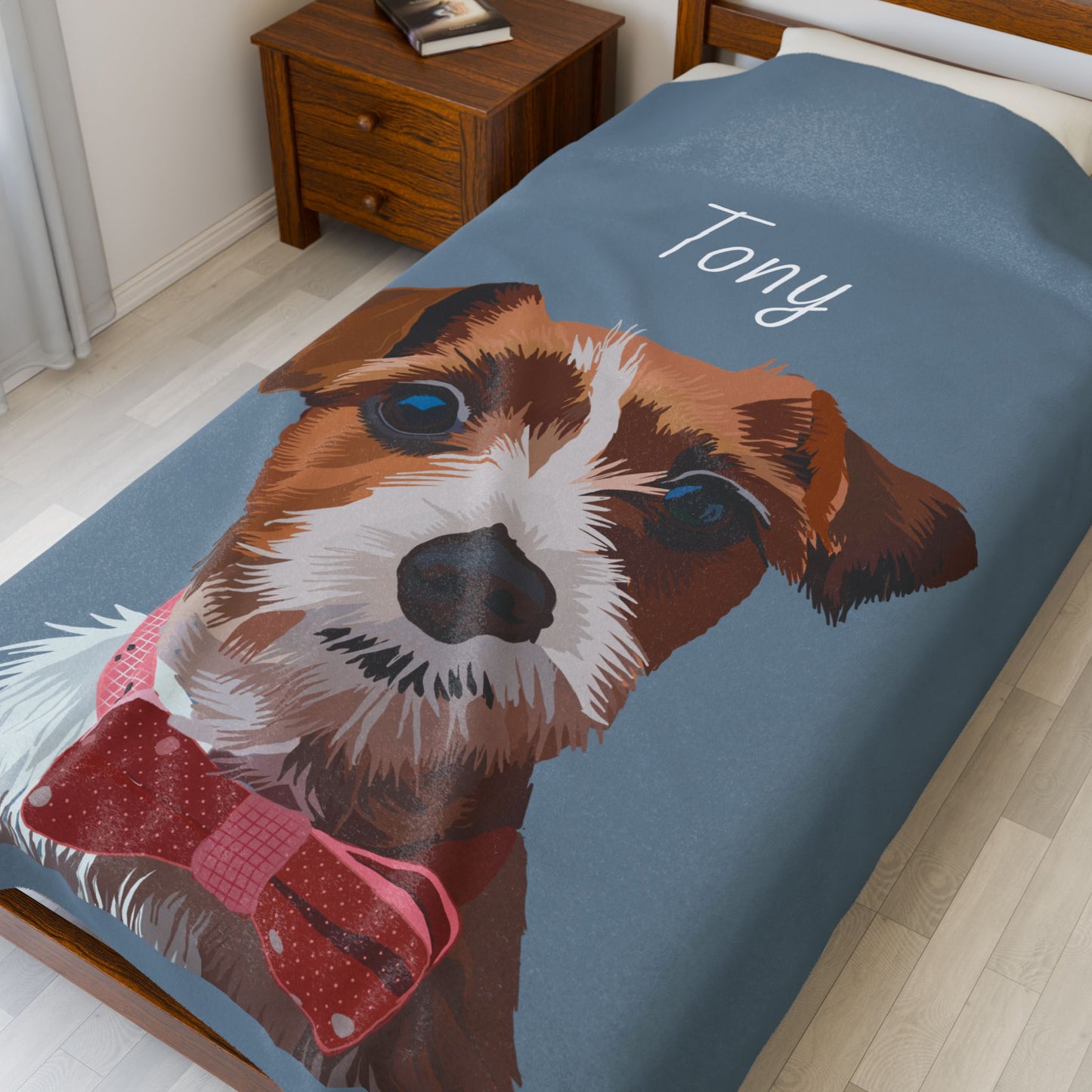 Dog Portrait Blanket