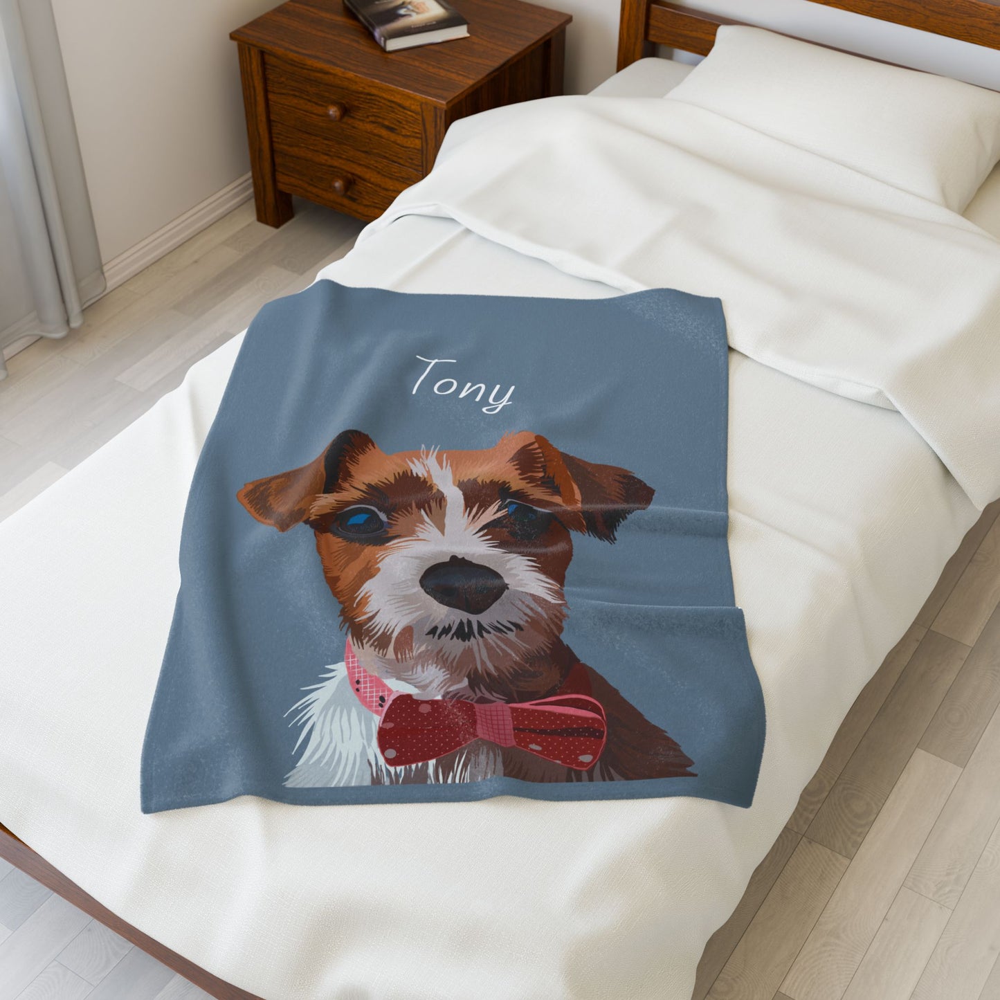 Dog Portrait Blanket