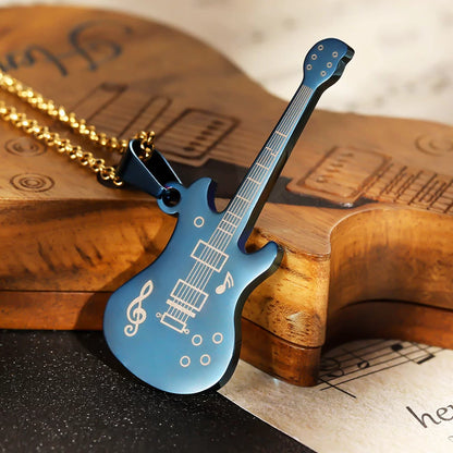 Personalized Guitar Necklace | Guitar lovers presents