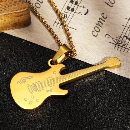 Personalized Guitar Necklace | Guitar lovers presents