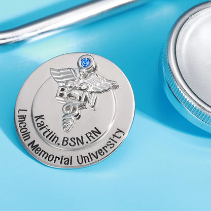 Custom Nursing Pins for RN / BSN / RN/ LPN/ LVN | Nursing graduation pins