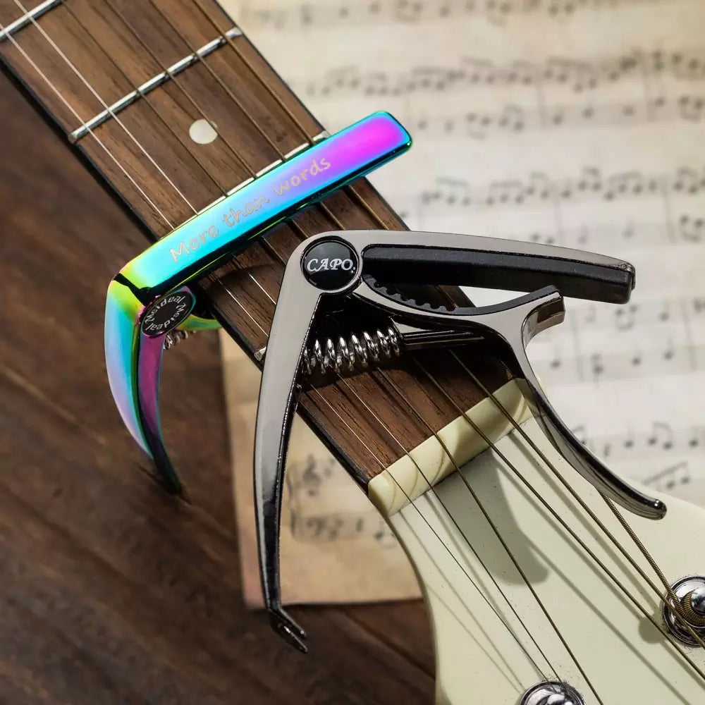 Custom Guitar Capo | Metal Guitar Capo | Gift for Guitarists, Musician Gift