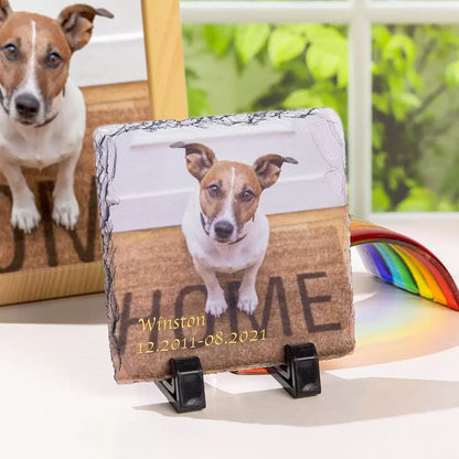 Customize Any Pet Remembrance Photo Plaque