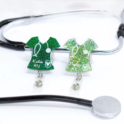 Personalized Medical Badge Reel for Nurse | Dentist | Doctor | Veterinarians