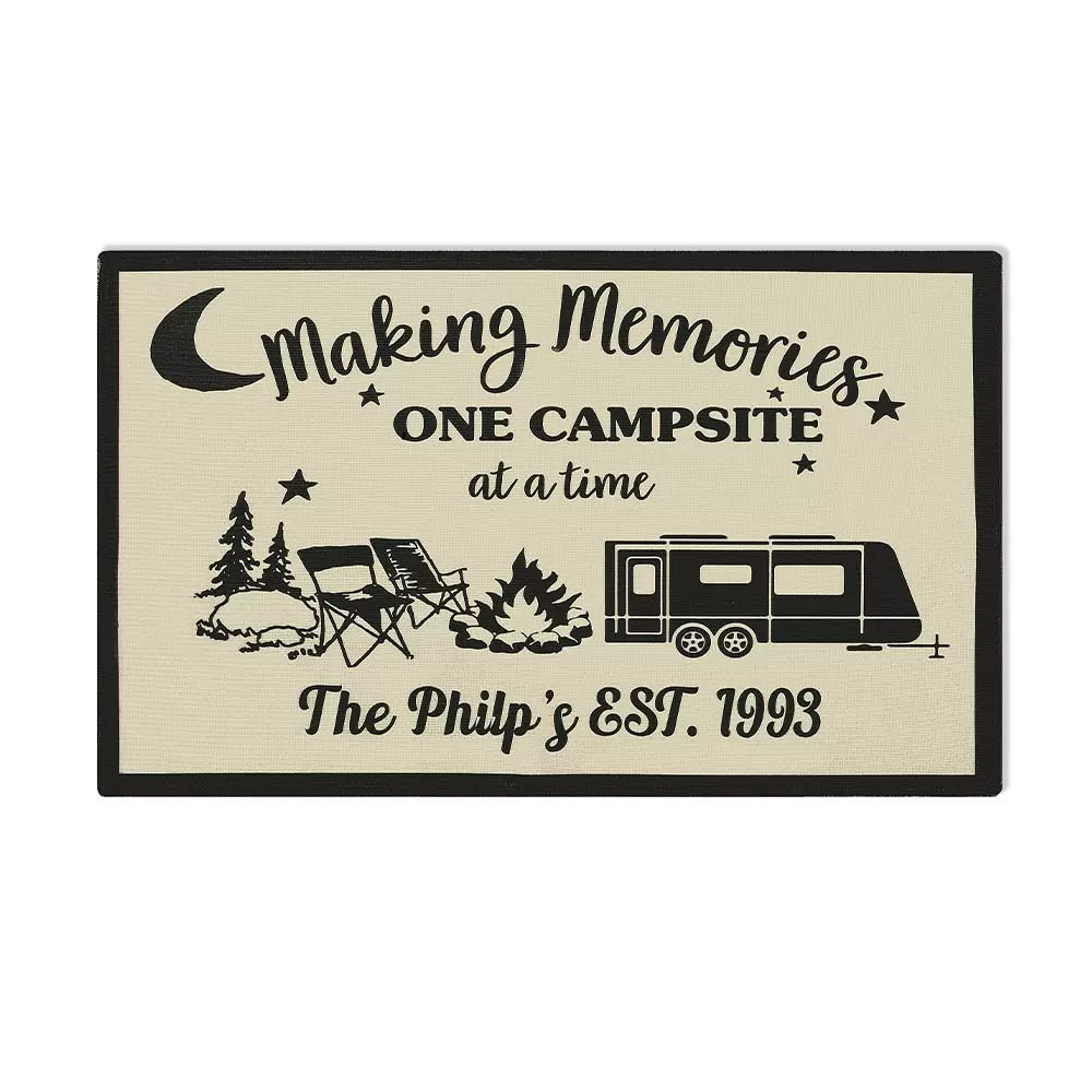 Personalized RV Welcome Mat