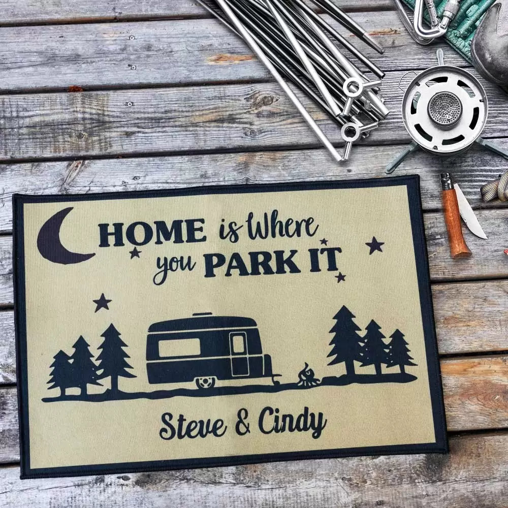 Personalized RV Welcome Mat