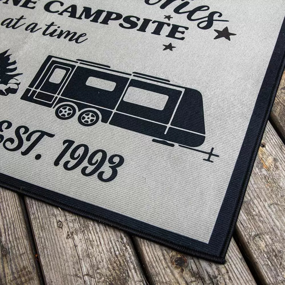 Personalized RV Welcome Mat