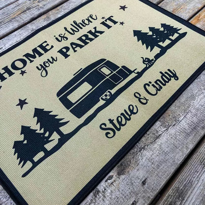 Personalized RV Welcome Mat