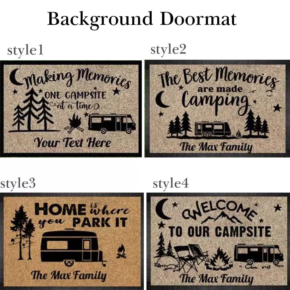 Personalized RV Welcome Mat