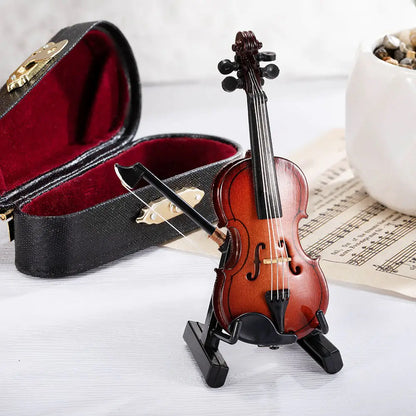 Miniature Mini Violin with Case | Worlds smallest violin toy