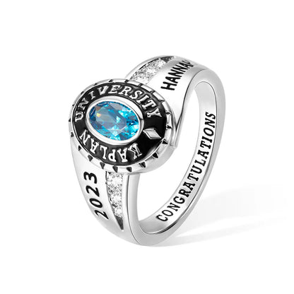 Custom class rings for women |High School, College, University