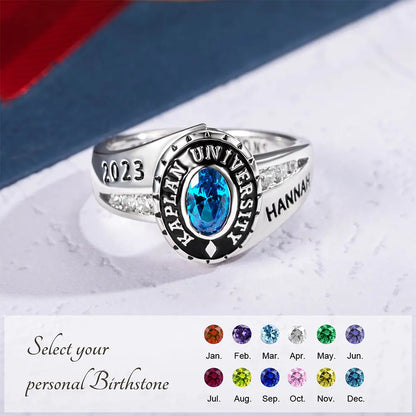 Custom class rings for women |High School, College, University