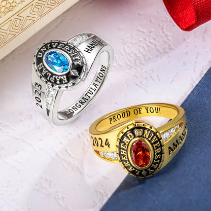 Custom class rings for women |High School, College, University