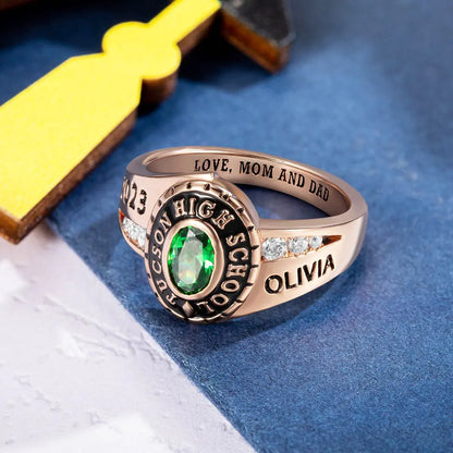 Custom class rings for women |High School, College, University