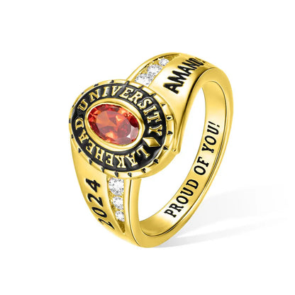 Custom class rings for women |High School, College, University