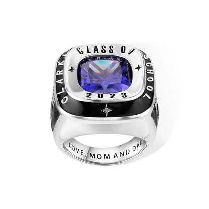 Custom Class Ring for Men's High School, College & University