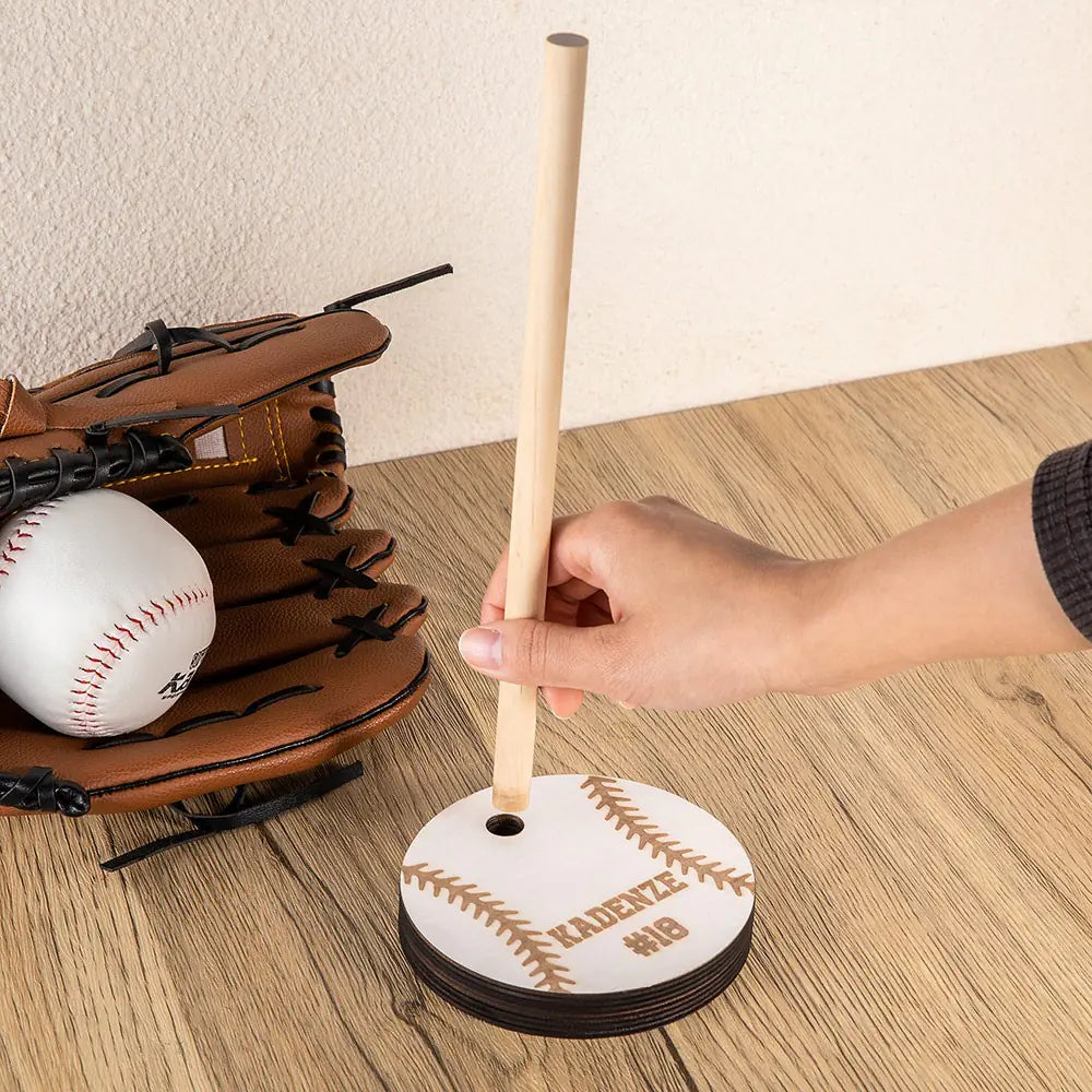 Championship ring holder |Custom home plate ring display