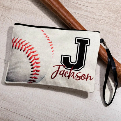 Personalized Cosmetic Bags | Name & Initial Sport Makeup Bag