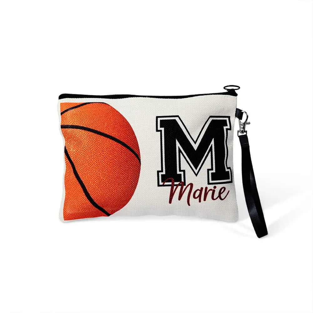 Personalized Cosmetic Bags | Name & Initial Sport Makeup Bag