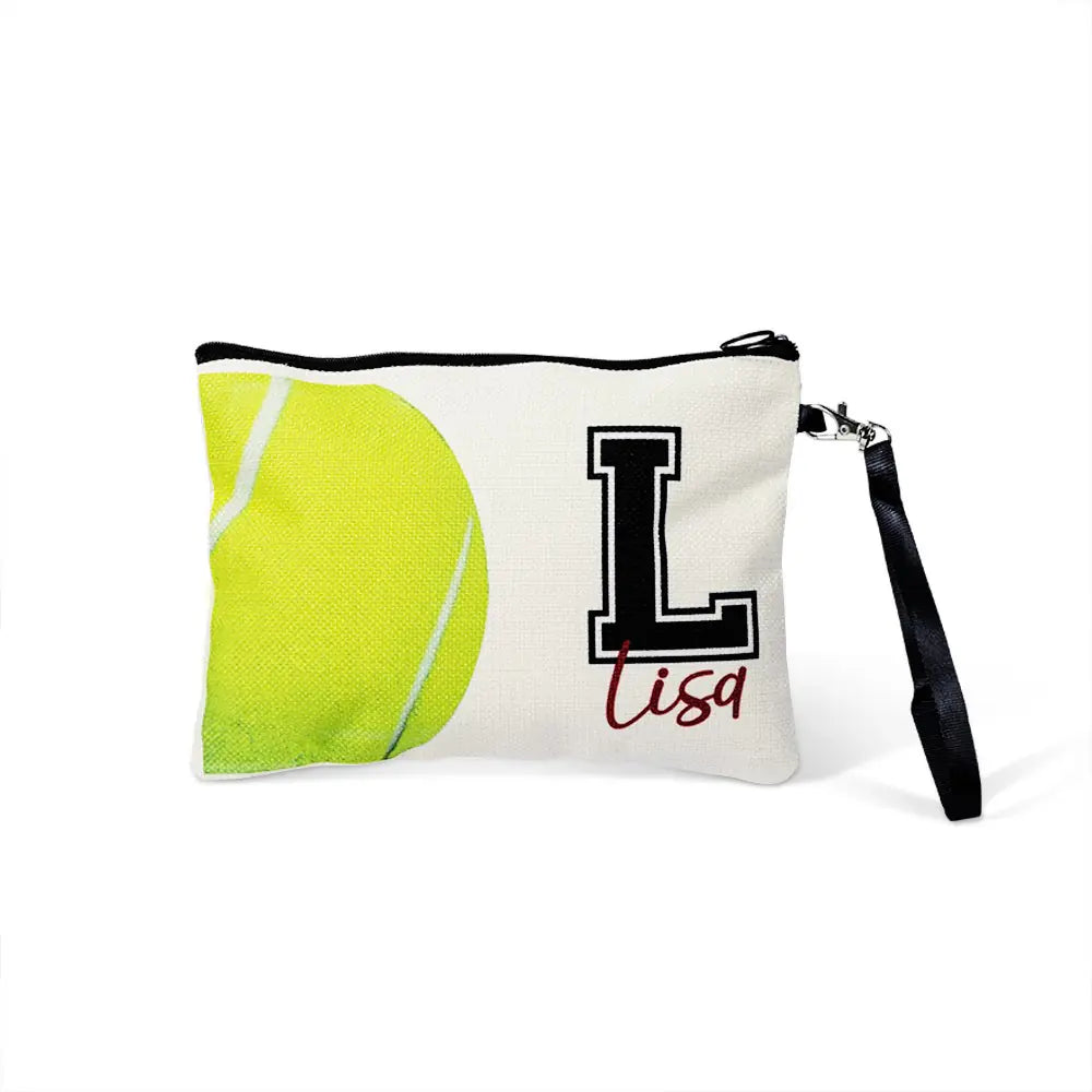 Personalized Cosmetic Bags | Name & Initial Sport Makeup Bag