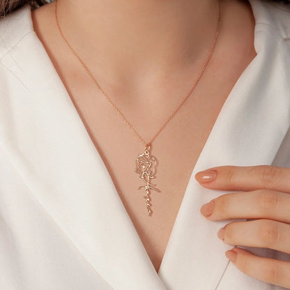 Custom Name Constellation Necklace | Star Sign Necklace with Custom Name