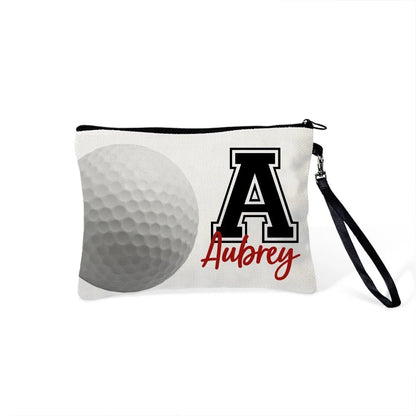 Personalized Cosmetic Bags | Name & Initial Sport Makeup Bag