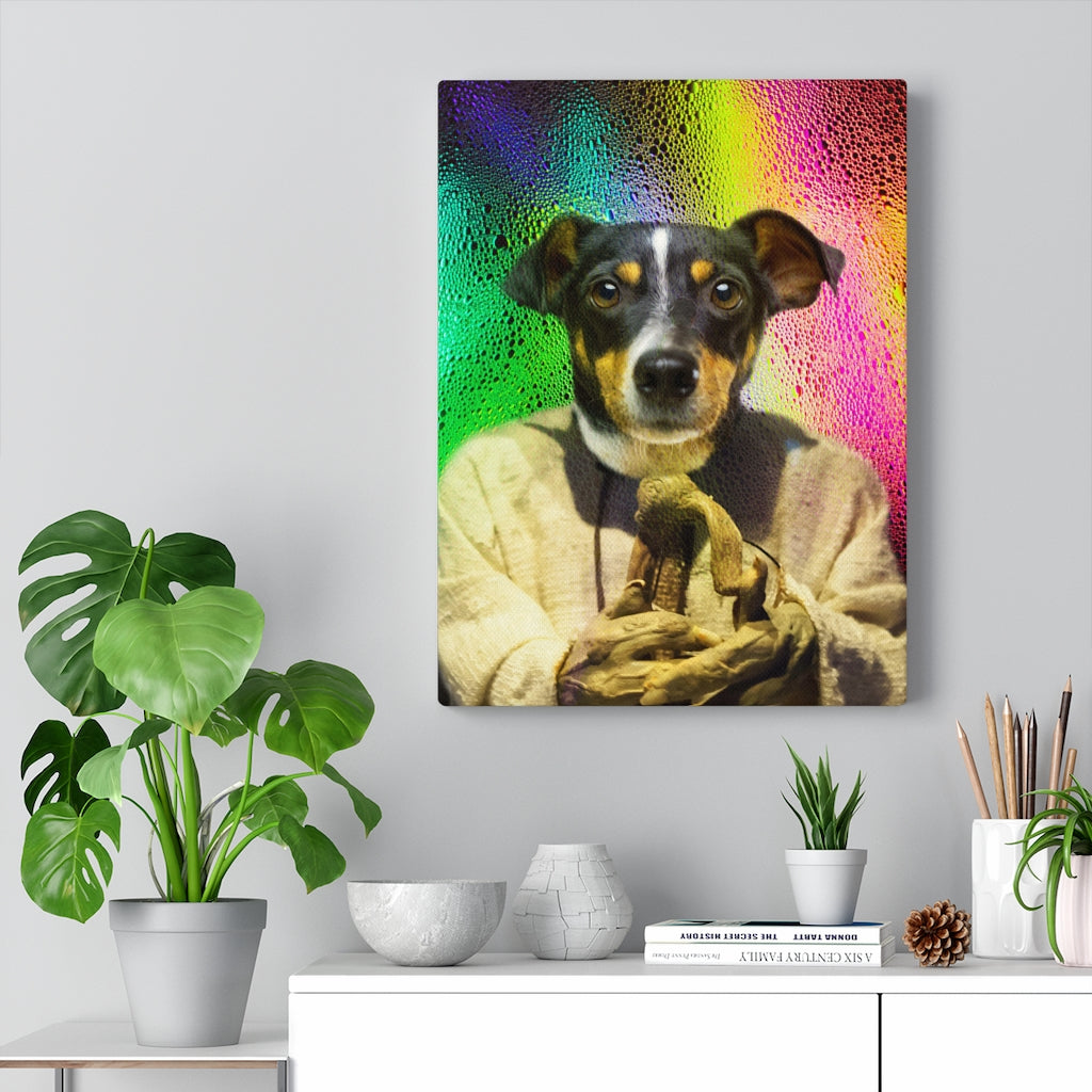 Parody Joda  Star Paw Custom Pet Portrait Canvas