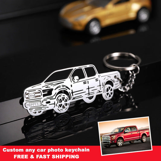 Personalized Car Keychain in Any Model from Your Photo