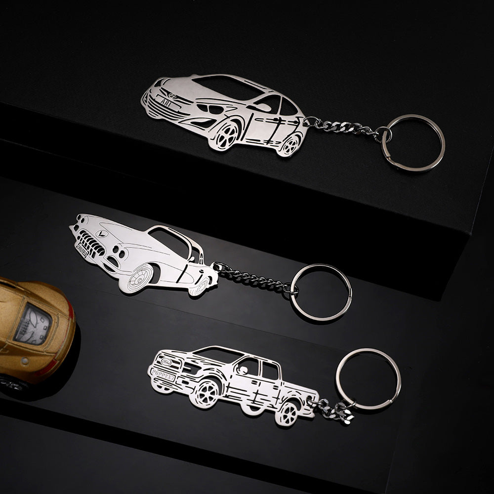 Personalized Car Keychain in Any Model from Your Photo