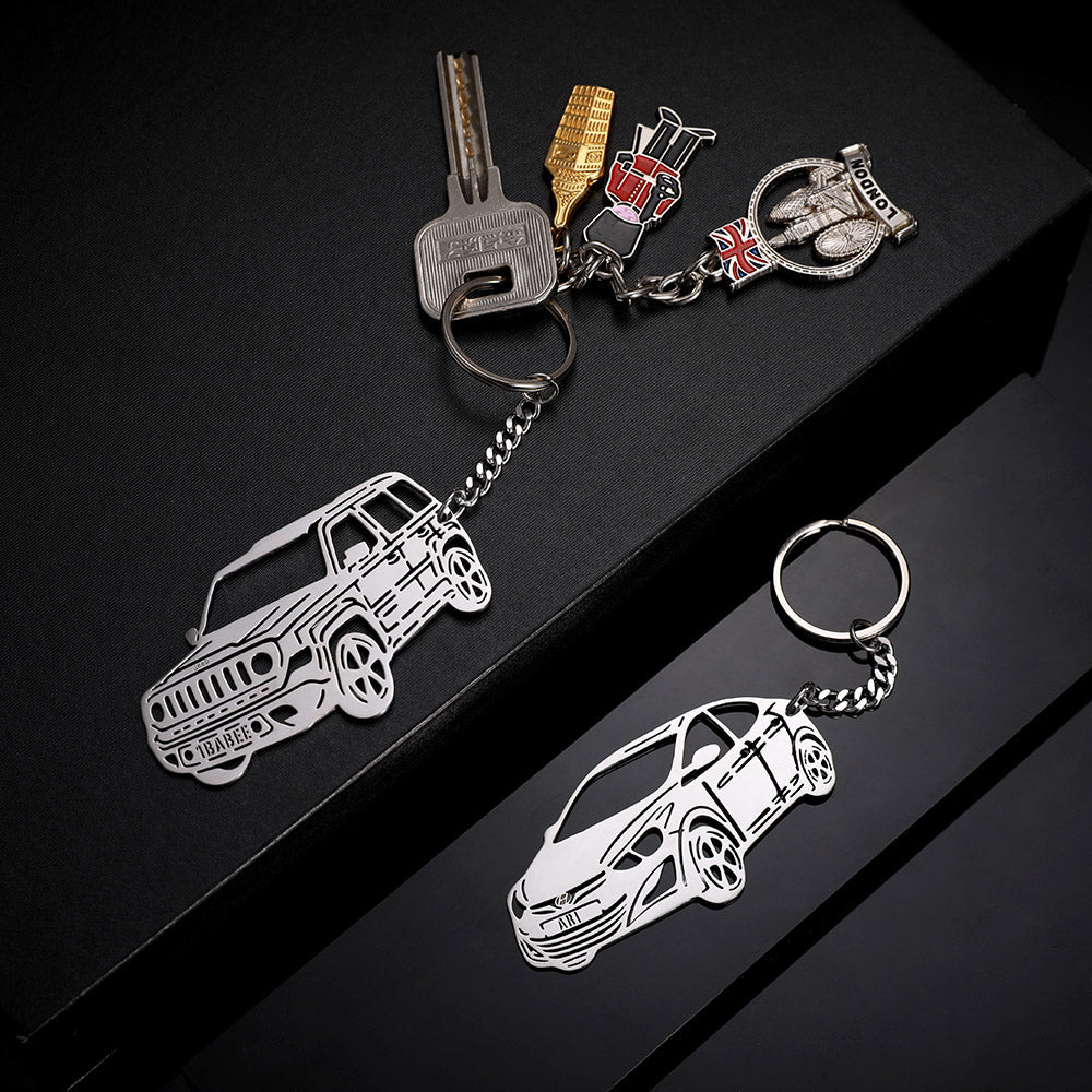 Personalized Car Keychain in Any Model from Your Photo