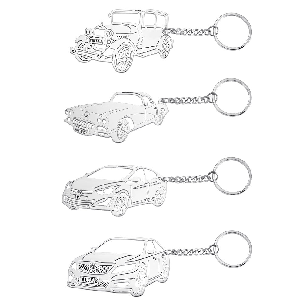 Personalized Car Keychain in Any Model from Your Photo