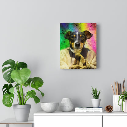 Parody Joda  Star Paw Custom Pet Portrait Canvas