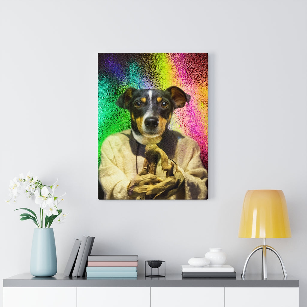 Parody Joda  Star Paw Custom Pet Portrait Canvas