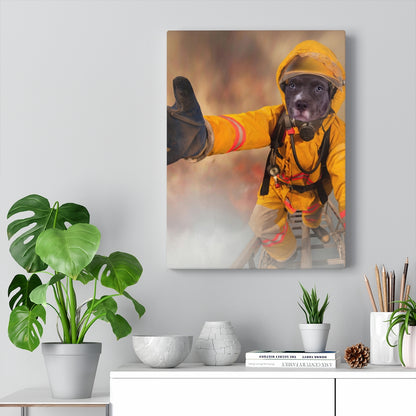 The Hero - Custom Pet Canvas Wraps