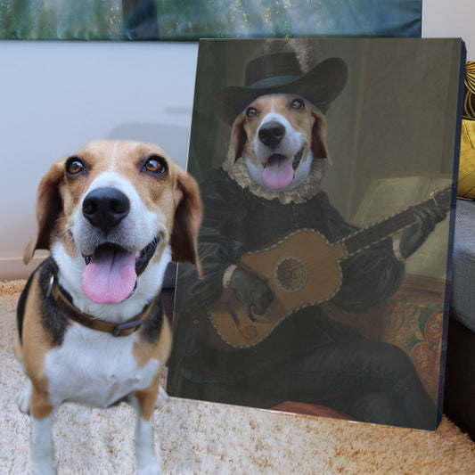 The Musician Custom Pet Canvas Wraps