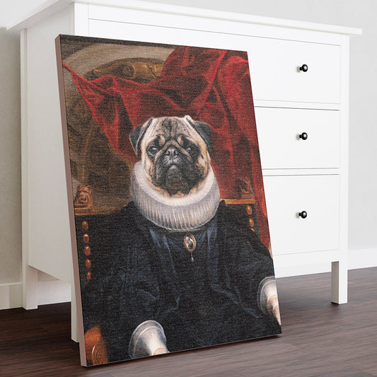 The Queen - Custom Pet Canvas Wraps