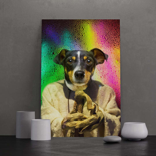 Parody Joda  Star Paw Custom Pet Portrait Canvas