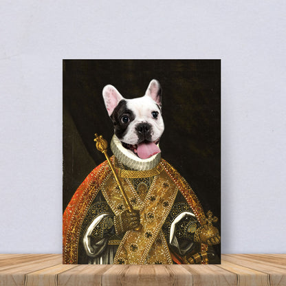 The Emperor of holy roman Pet Portrait Canvas