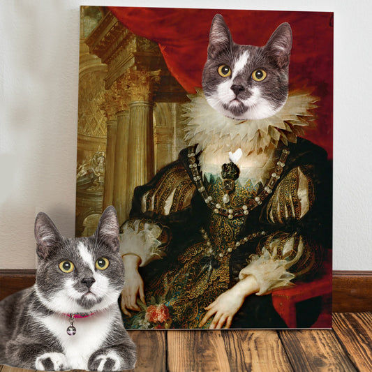 Parody Queen of France - Custom Pet Canvas Wraps