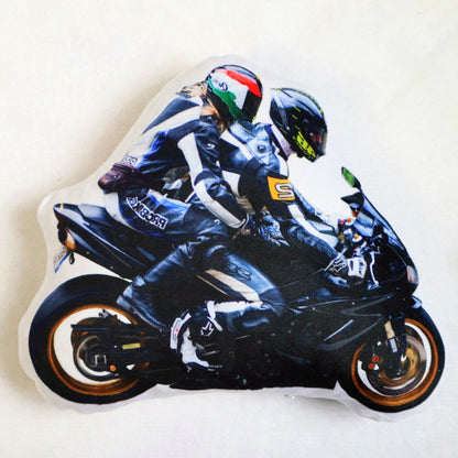 Custom Any Photo Car type | Motorcycle | Jeep into Shaped Pillow