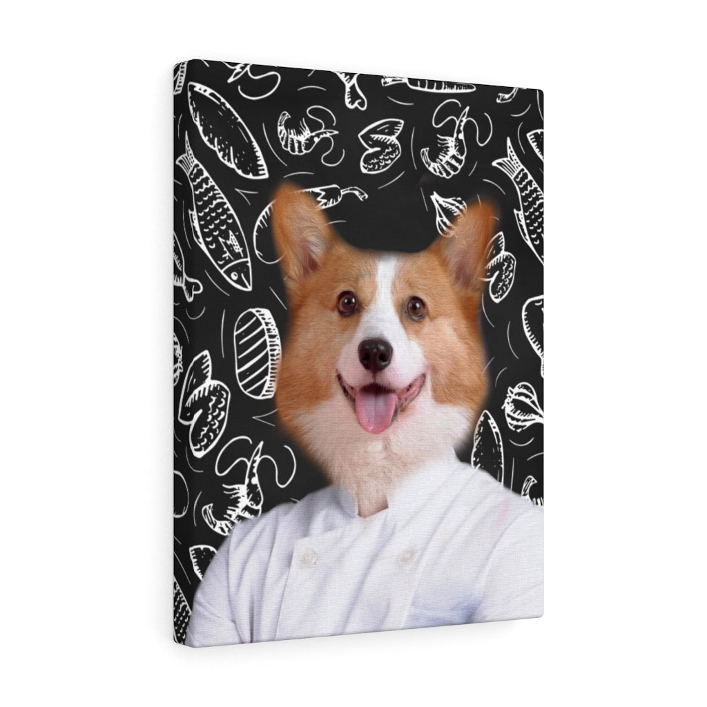 The Cook - Custom Pet Canvas Wraps