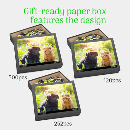 Custom Pet Photo Puzzle |  Create your own Photo Puzzle | Personalized Photo Puzzle